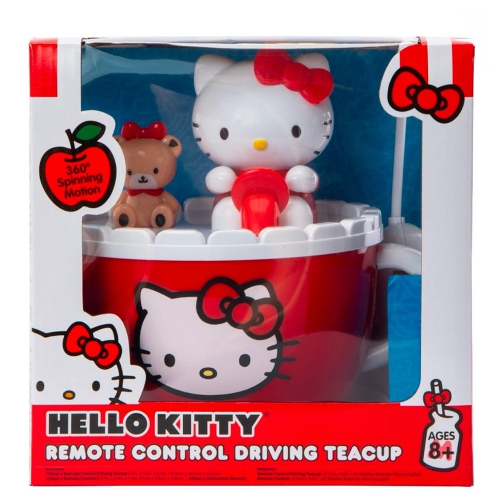 Hello Kitty Pink and Red Remote Control Teacup